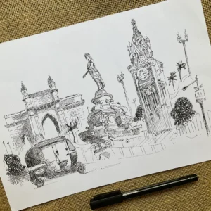 Mumbai-Doodle