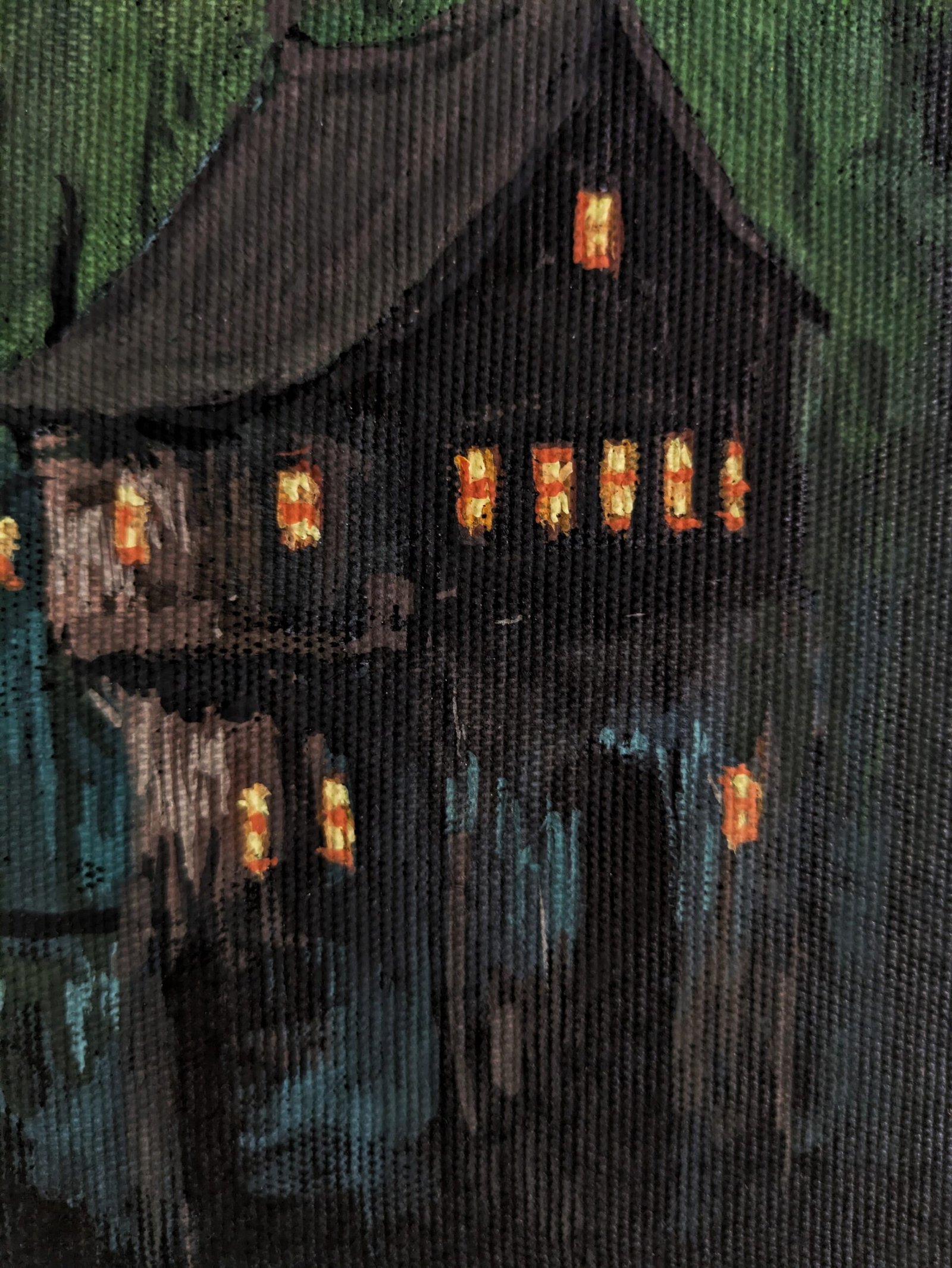 haunted house closeup 1