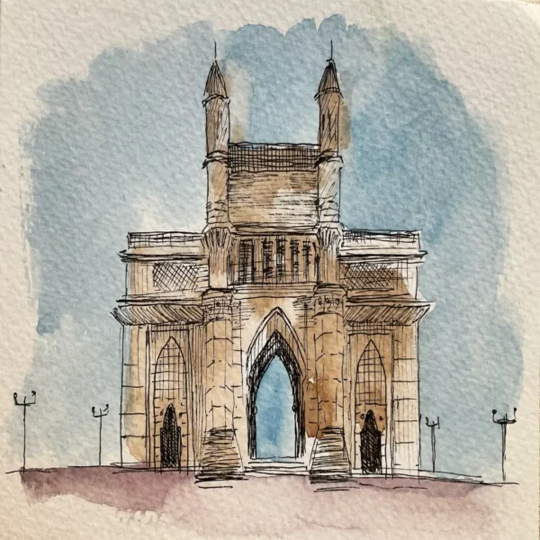 Mumbai-Postcards-Set