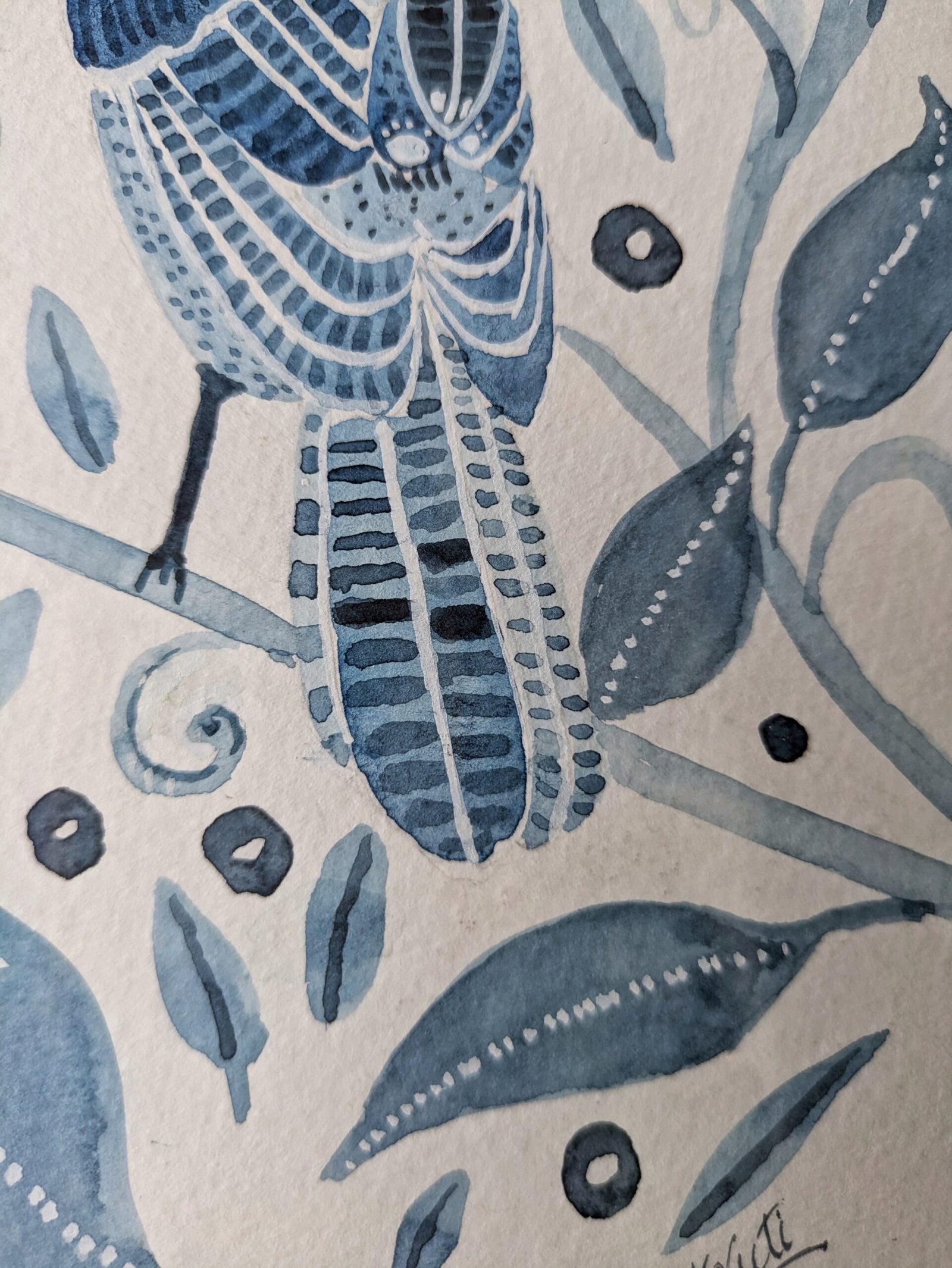 Blue Bird Close up 1