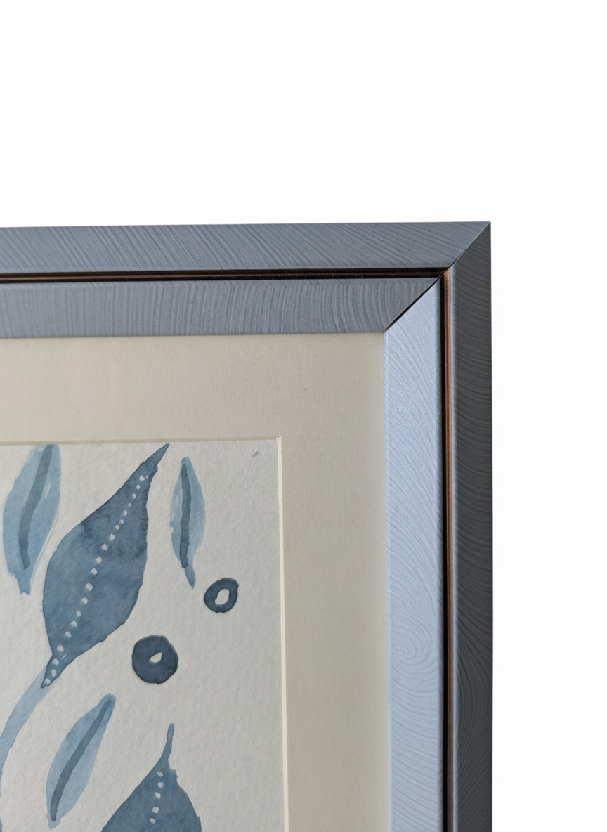 Blue Bird Frame close up